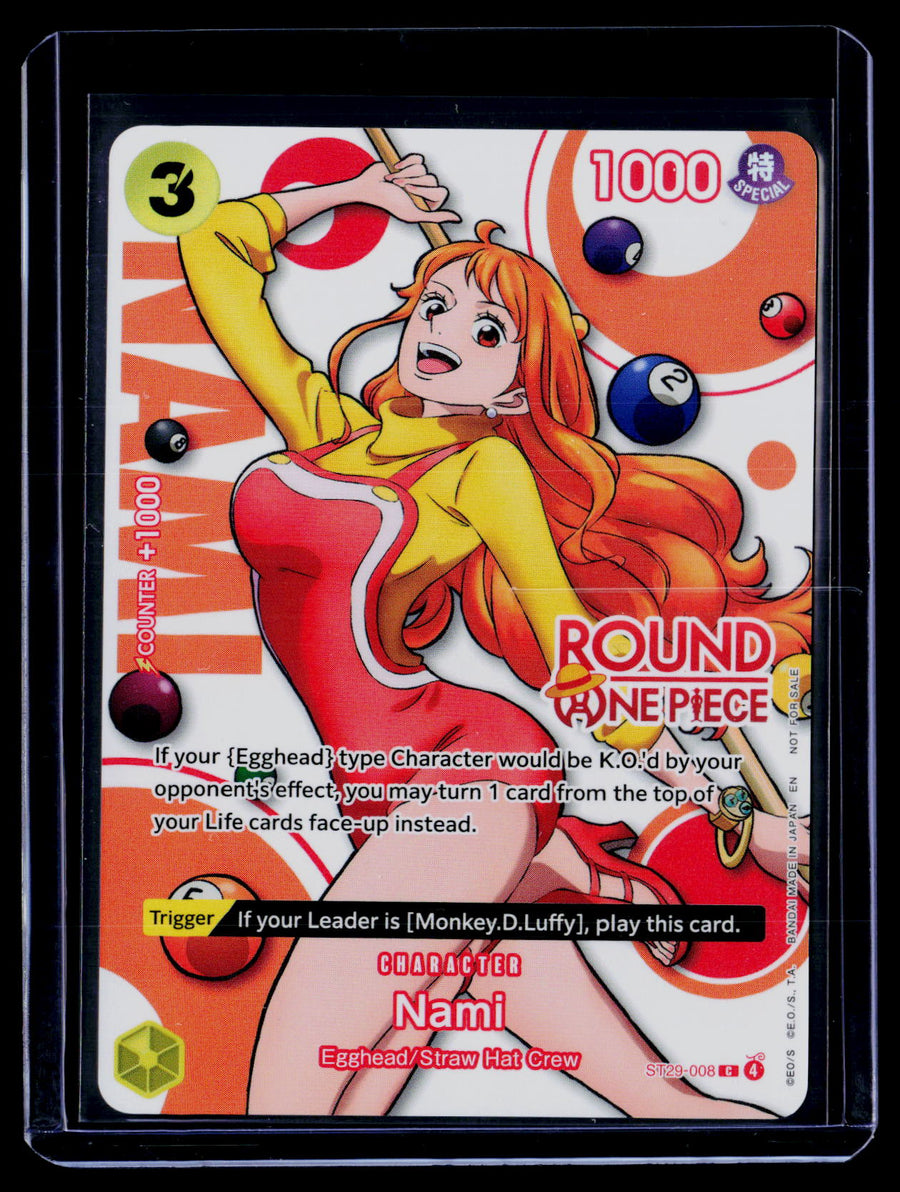 Round One Promo #ST29-008 Nami Round1 English One Piece