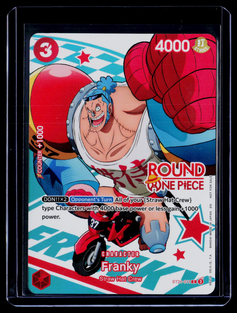 Round One Promo #ST210-011 Franky Round1 English One Piece