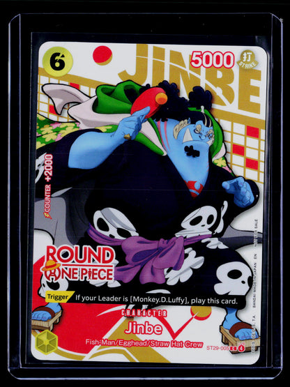 Round1 Promo #ST29-005 Jinbe One Piece Round One English