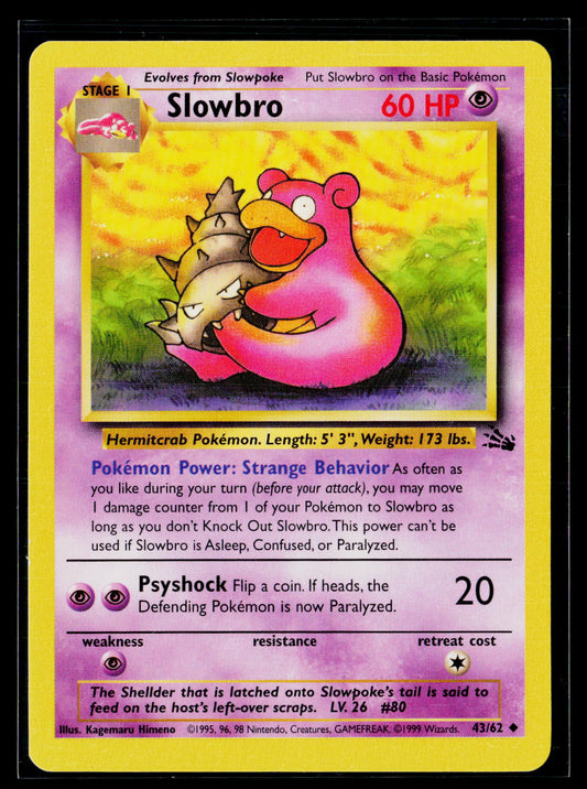 Fossil #43/62 Slowbro