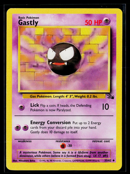 Fossil #33/62 Gastly