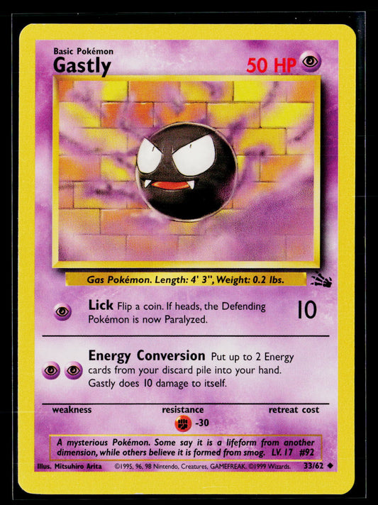 Fossil #33/62 Gastly