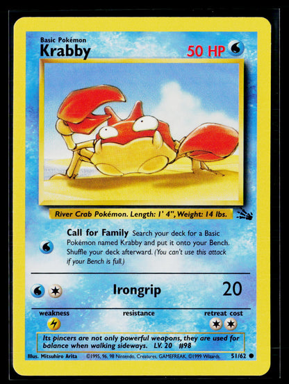 Fossil #51/62 Krabby