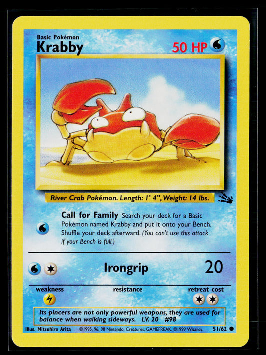 Fossil #51/62 Krabby