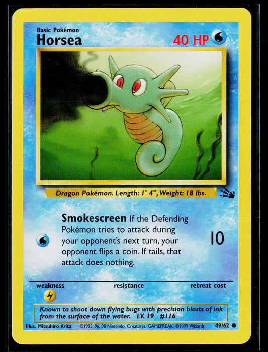 Fossil #49/62 Horsea