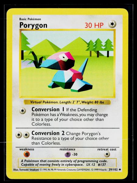 Base Set #039/102 Porygon