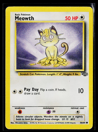 Jungle #56/64 Meowth