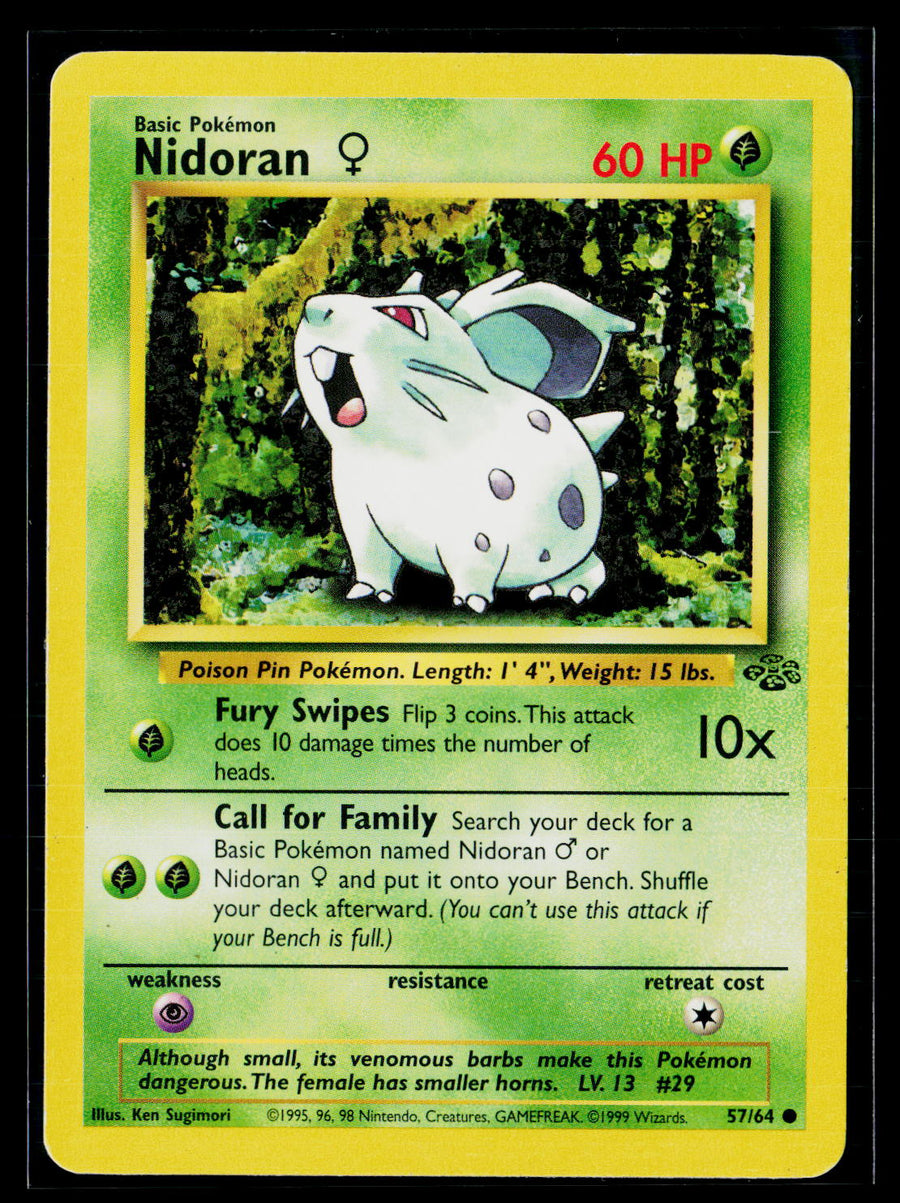 Jungle #57/64 Nidoran F