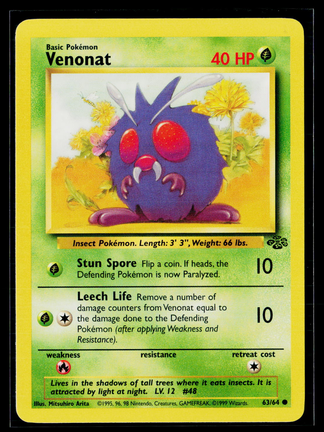 Jungle #63/64 Venonat