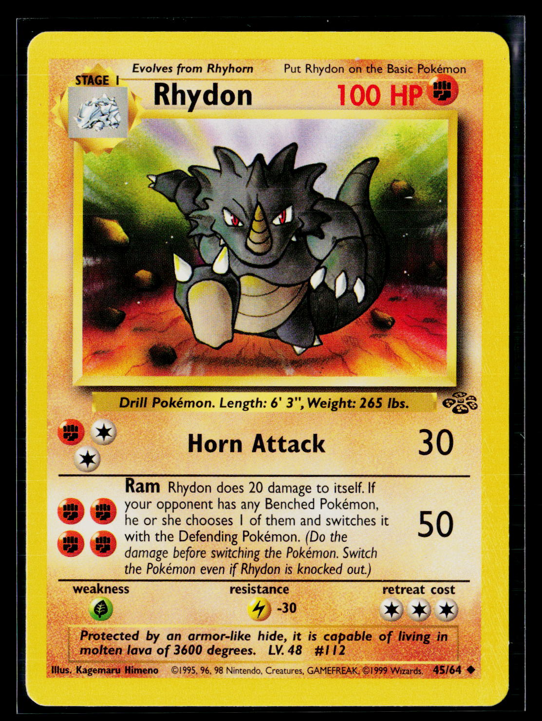 Jungle #45/64 Rhydon