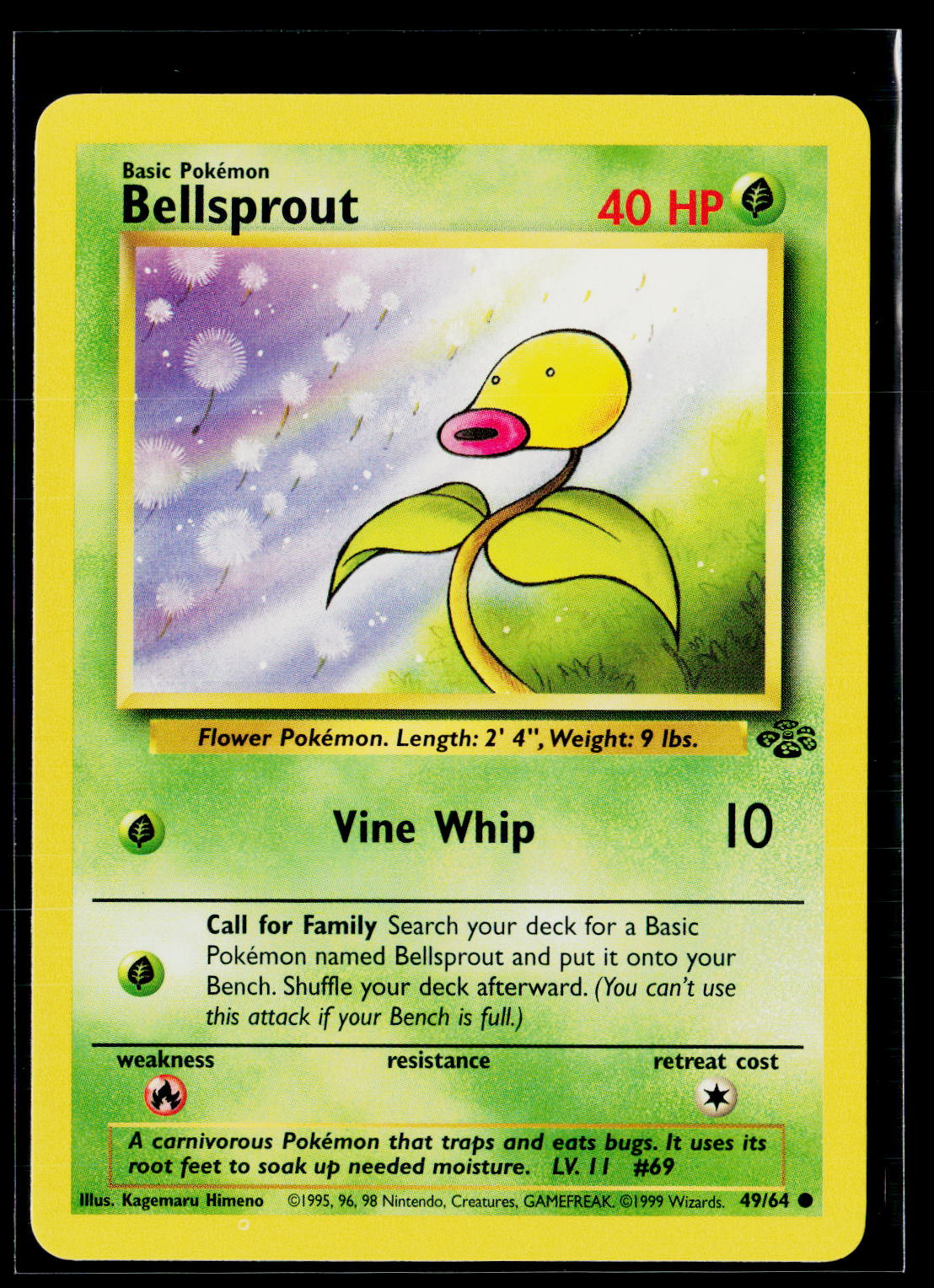 Jungle #49/64 Bellsprout