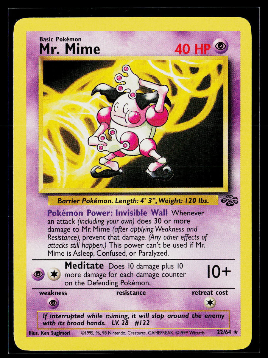 Jungle #22/64 Mr. Mime (22)