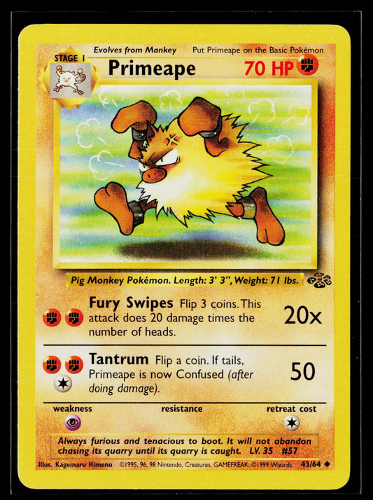 Jungle #43/64 Primeape