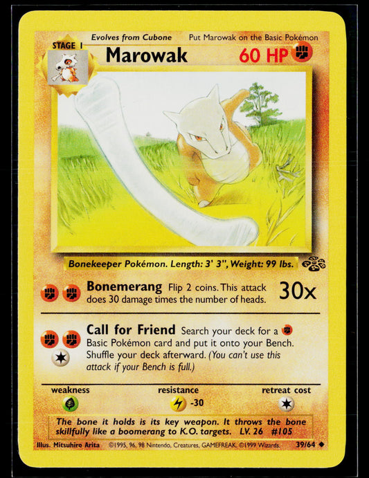 Pokemon Jungle Marowak