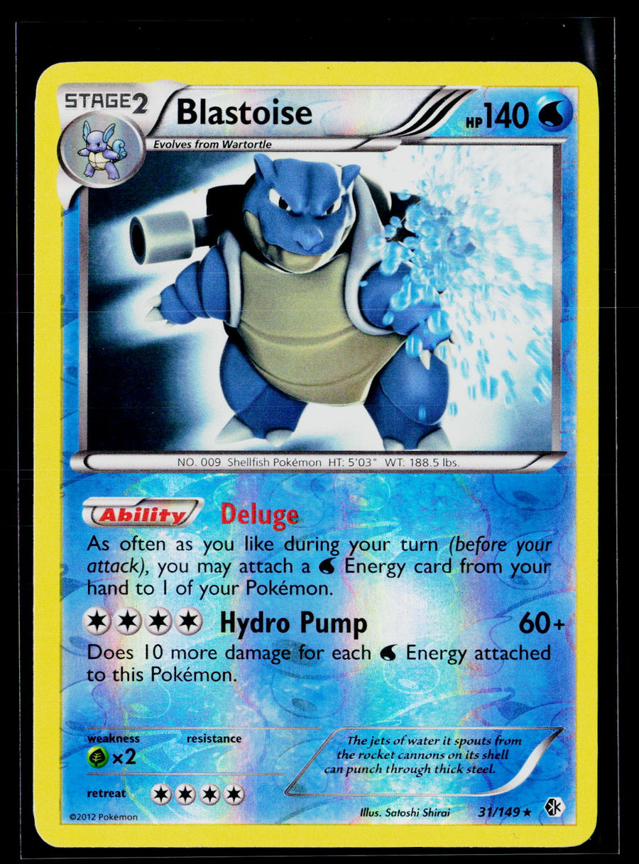 Boundaries Crossed #31/149 Blastoise