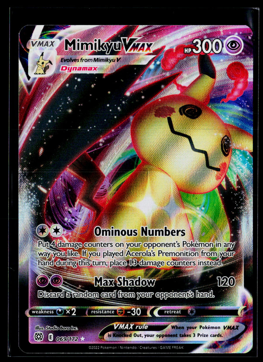 SWSH09: Brilliant Stars #069/172 Mimikyu VMAX