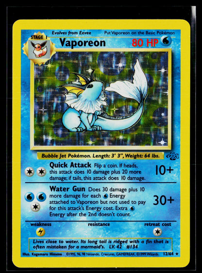 Jungle #12/64 Vaporeon (12)
