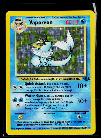 Jungle #12/64 Vaporeon (12)