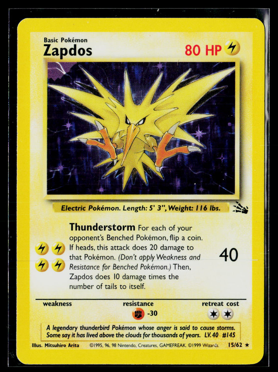 Fossil #15/62 Zapdos (15)