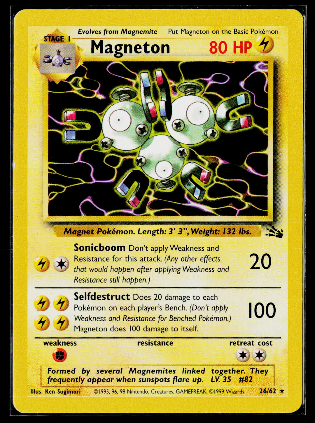 Fossil #26/62 Magneton (26)