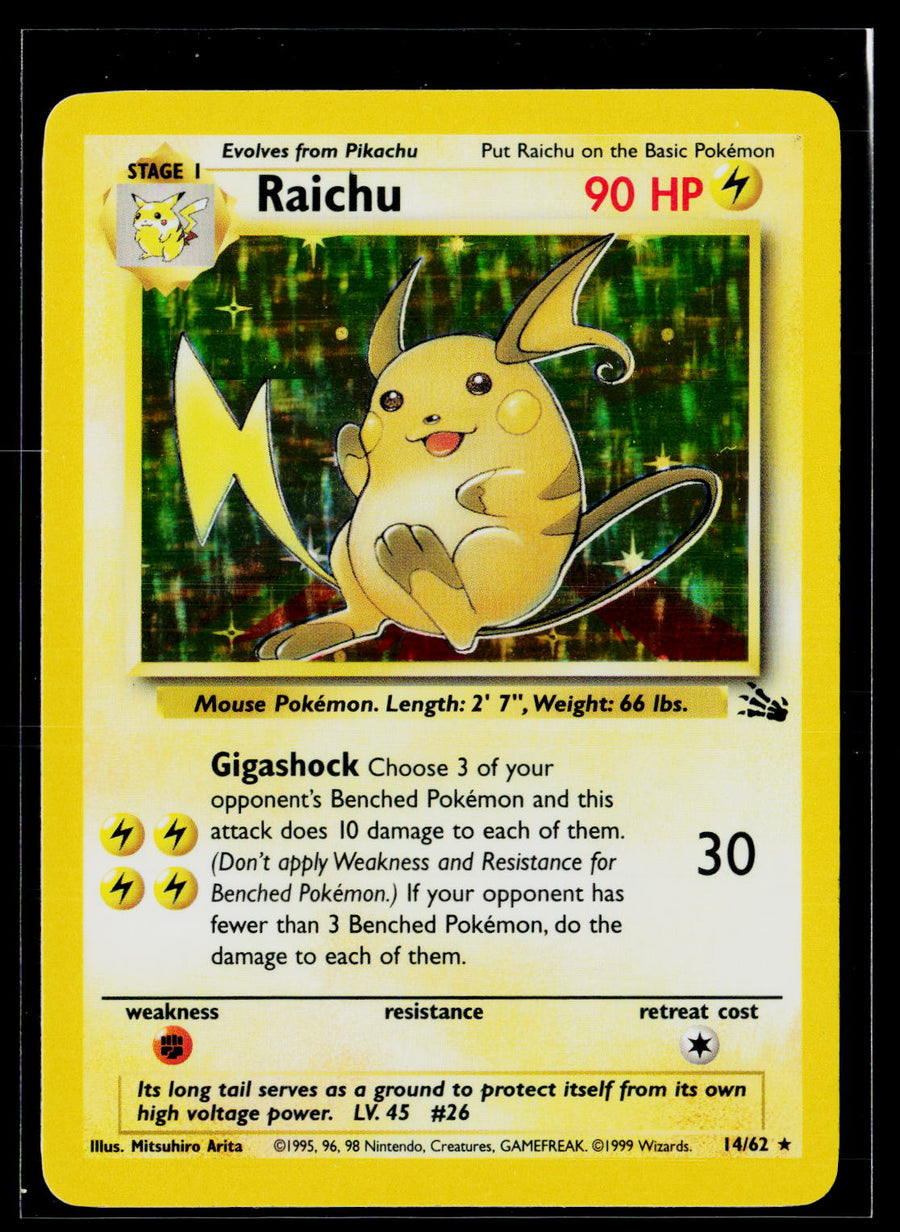 Fossil #14/62 Raichu (14)