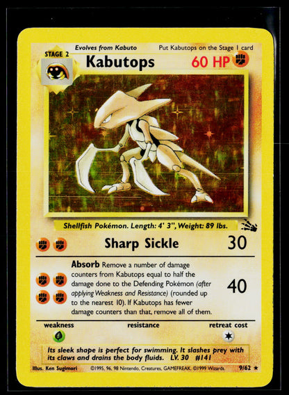 Fossil #09/62 Kabutops (9)