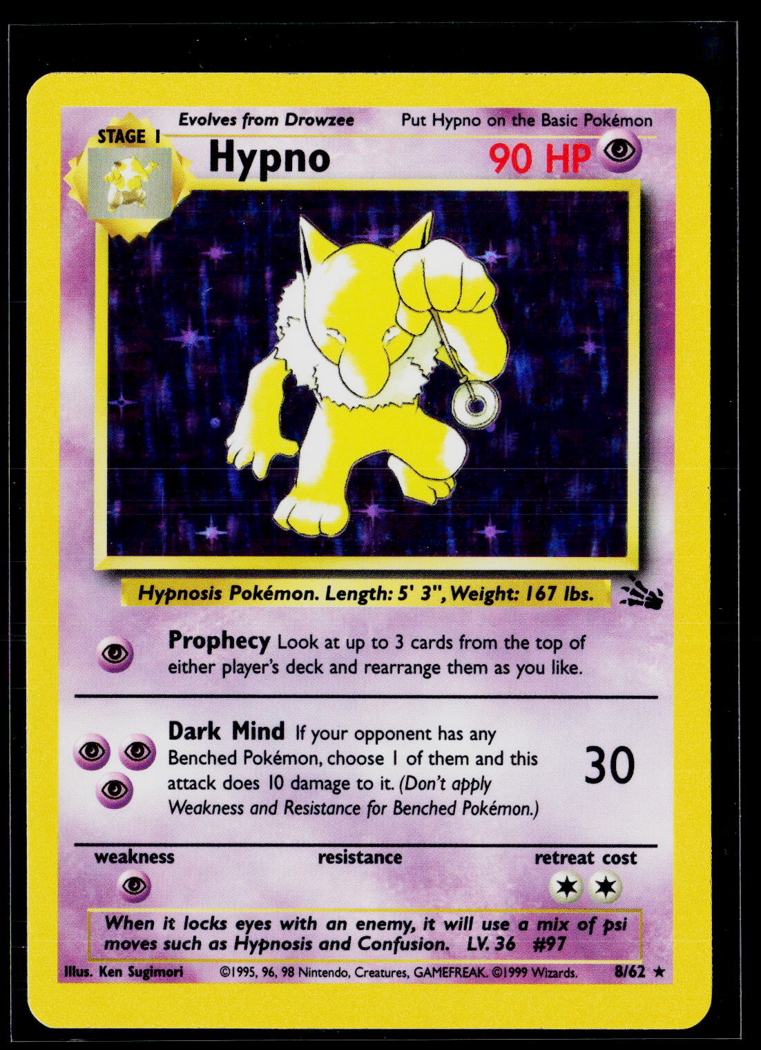 Fossil #08/62 Hypno (8)