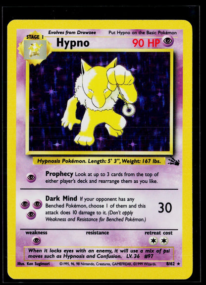 Fossil #08/62 Hypno (8)
