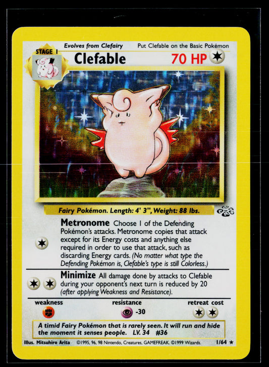 Jungle #01/64 Clefable (1)