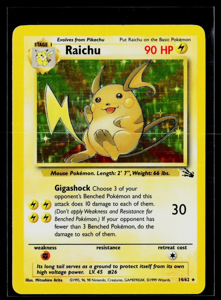 Fossil #14/62 Raichu (14)