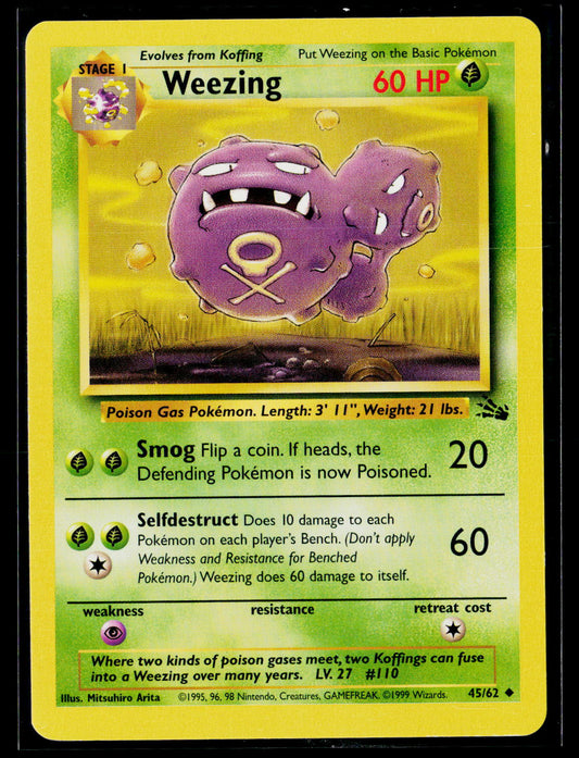 Fossil #45/62 Weezing