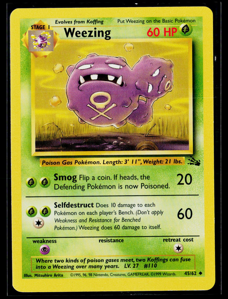 Fossil #45/62 Weezing