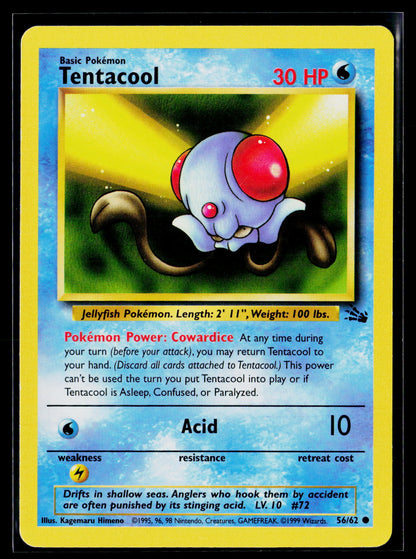 Fossil #56/62 Tentacool
