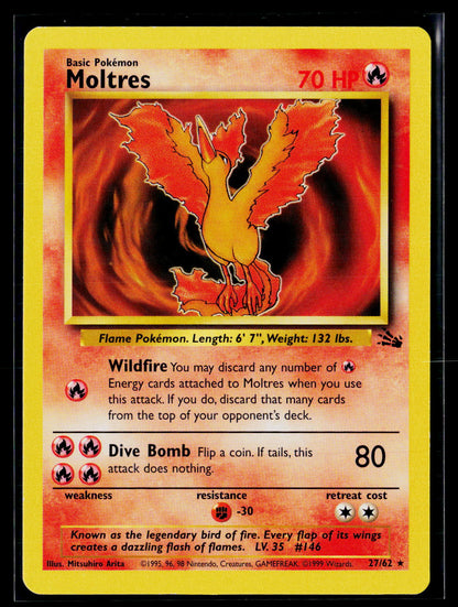 Fossil #27/62 Moltres (27)