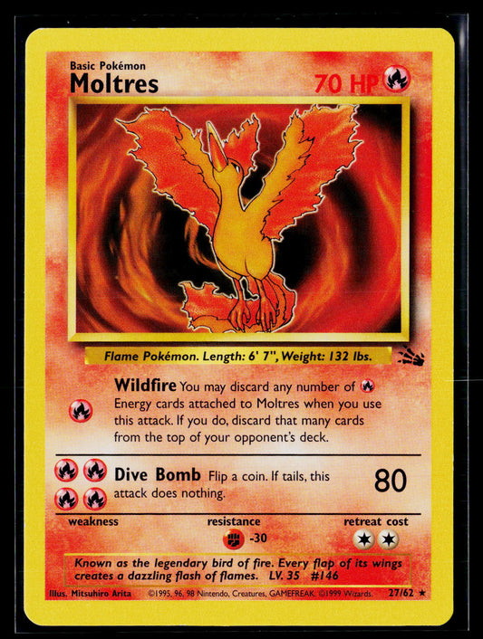 Fossil #27/62 Moltres (27)