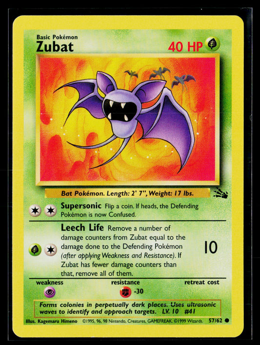 Fossil #57/62 Zubat
