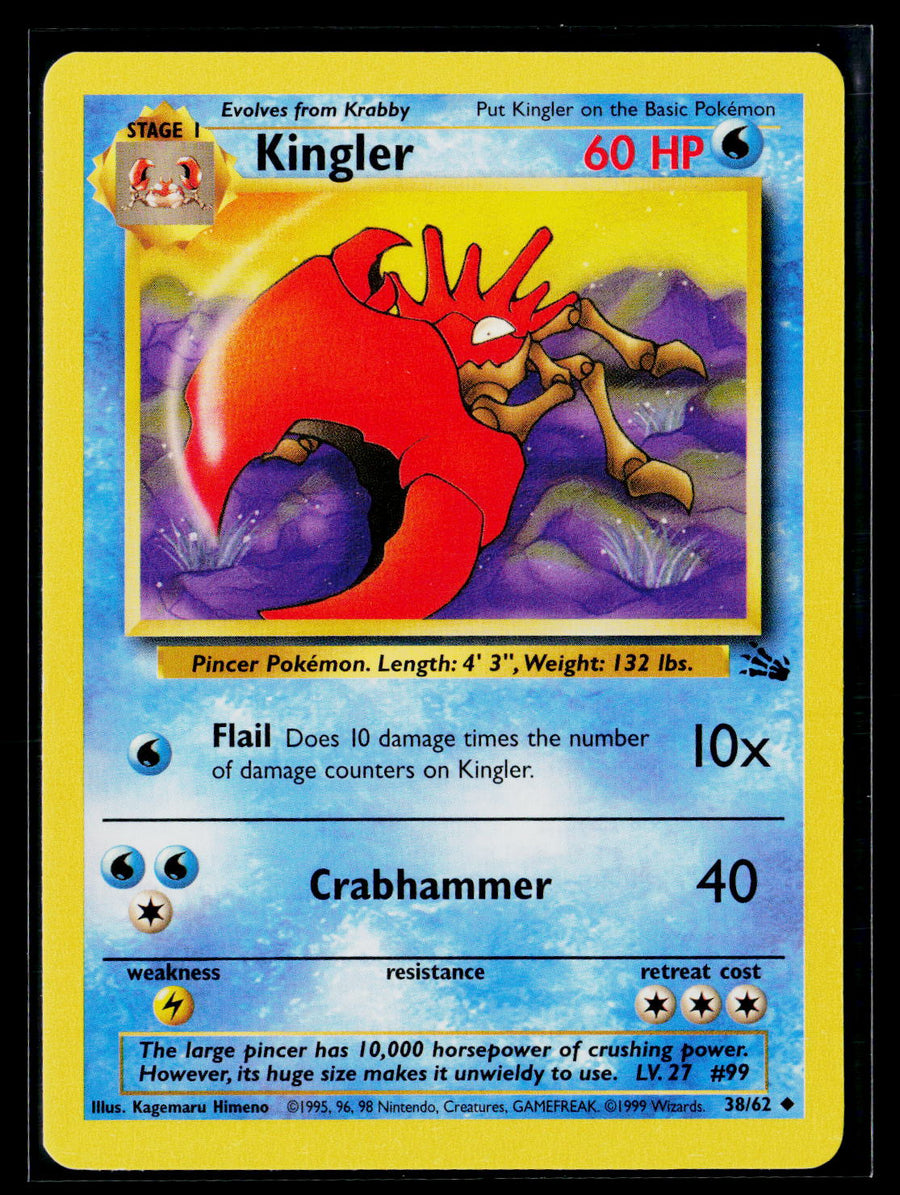 Fossil #38/62 Kingler