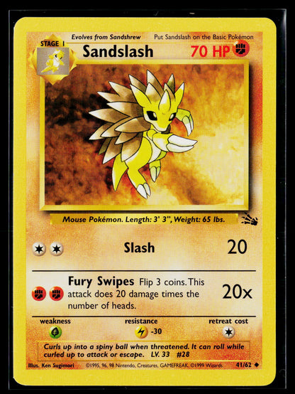 Fossil #41/62 Sandslash