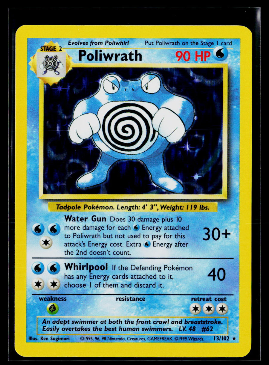 Base Set #013/102 Poliwrath