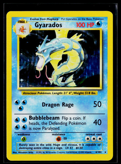 Base Set #006/102 Gyarados