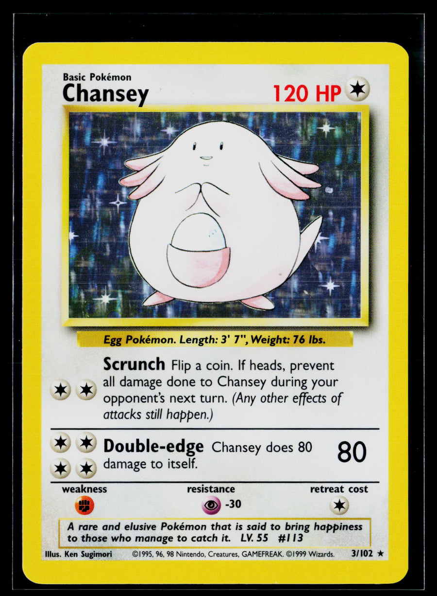 Base Set #003/102 Chansey