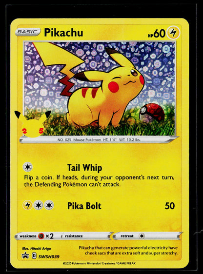 Miscellaneous Cards & Products #SWSH039 Pikachu