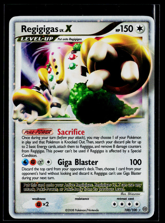 Stormfront #100/100 Regigigas LV.X
