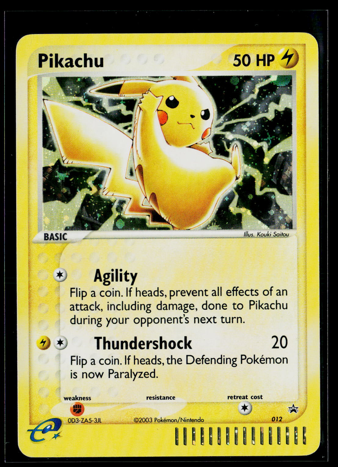 Nintendo Promos #012 Pikachu