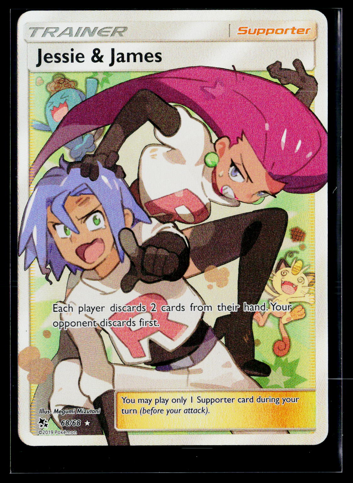 Hidden Fates #68/68 Jessie & James (Full Art)