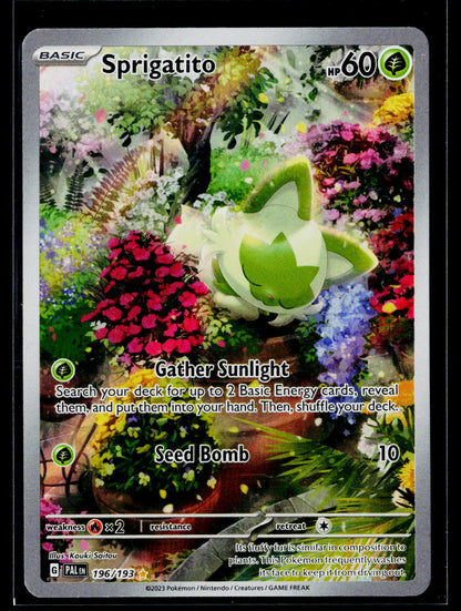 SV02: Paldea Evolved #196/193 Sprigatito