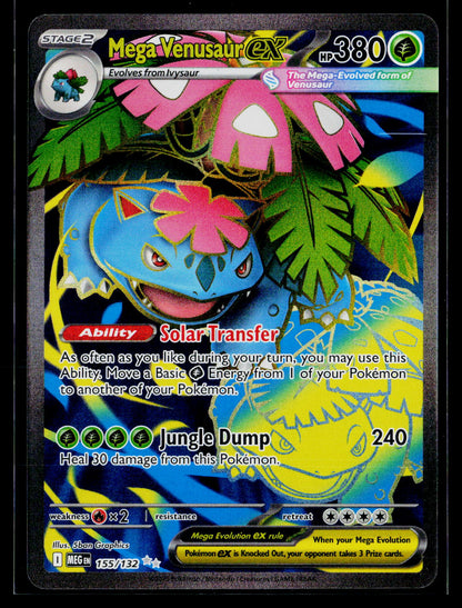 ME01: Mega Evolution #155/132 Mega Venusaur ex