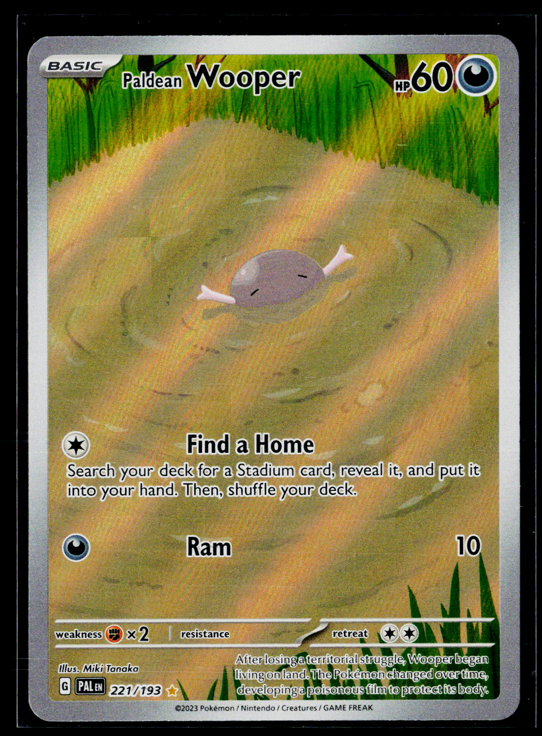 SV02: Paldea Evolved #221/193 Paldean Wooper
