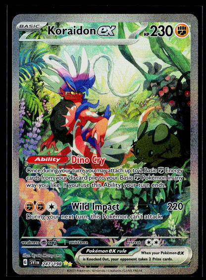 SV01: Scarlet & Violet Base Set #247/198 Koraidon ex