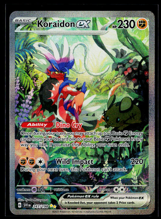 SV01: Scarlet & Violet Base Set #247/198 Koraidon ex